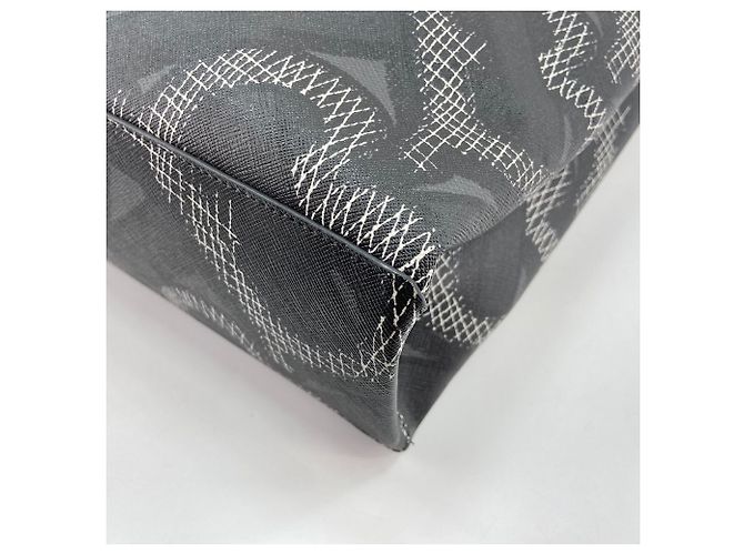 Burberry Monogram Canvas Tote Bag Schwarz - Ansicht 9