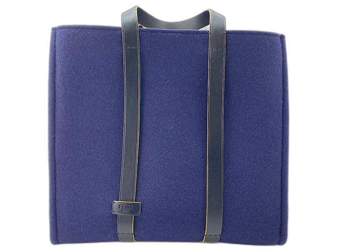 Bolso Fendi azul marino - vista 2