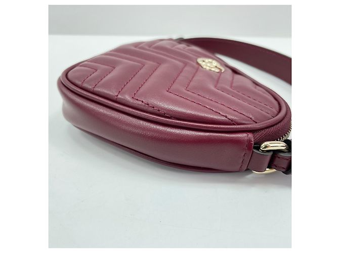 Borsa Gucci GG Marmont Heart Bordò - vista 7