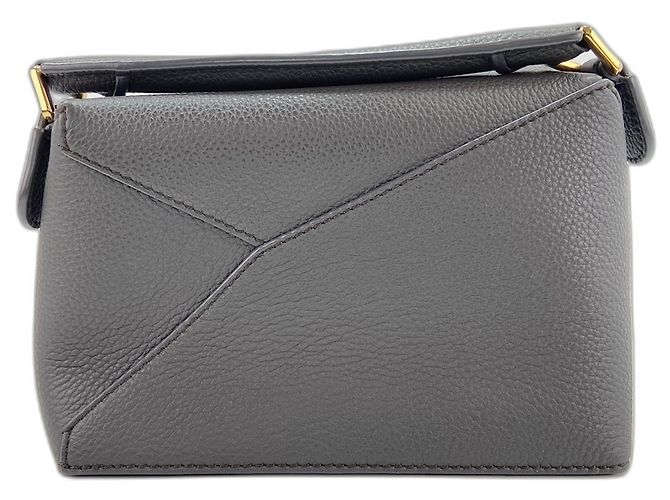 Loewe Puzzle Mini 2-Way Handtasche Braun - Ansicht 3