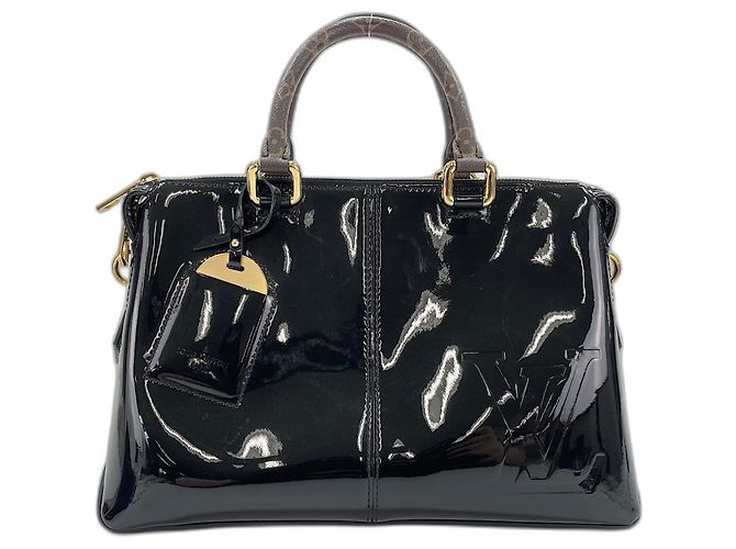 Borsa Tote Louis Vuitton Miroir in nero - vista 3