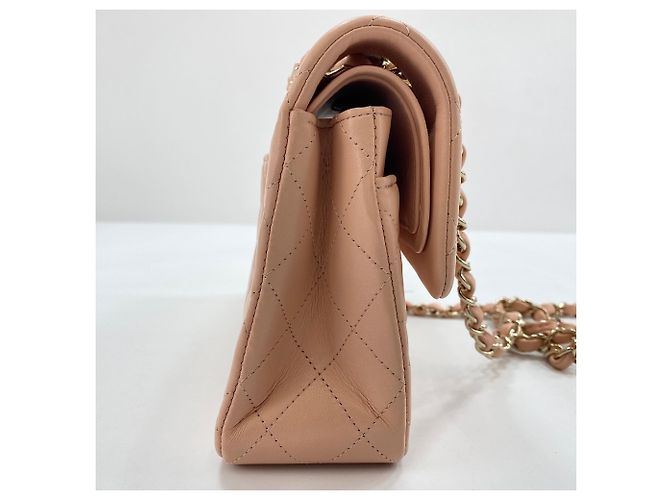 Borsa a tracolla Chanel Matelassé 23 Rosa - vista 4