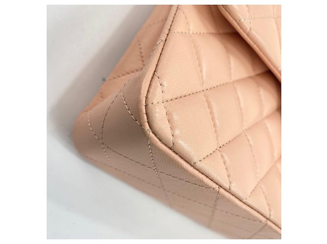 Borsa a tracolla Chanel Matelassé 23 Rosa - vista 6