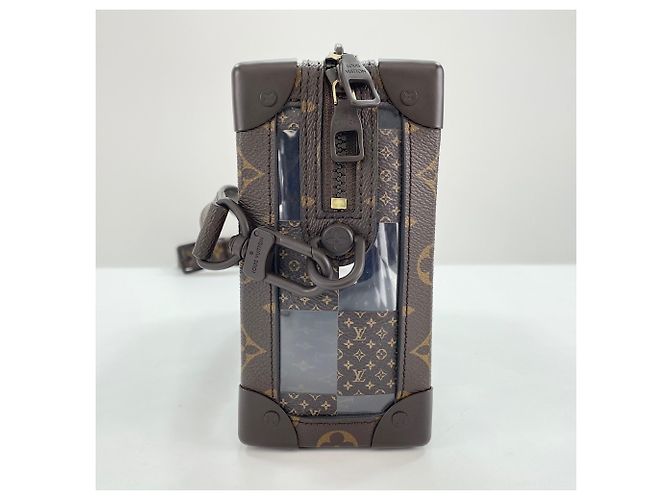 Sac à bandoulière Louis Vuitton Slim Soft Trunk Marron - vue 5