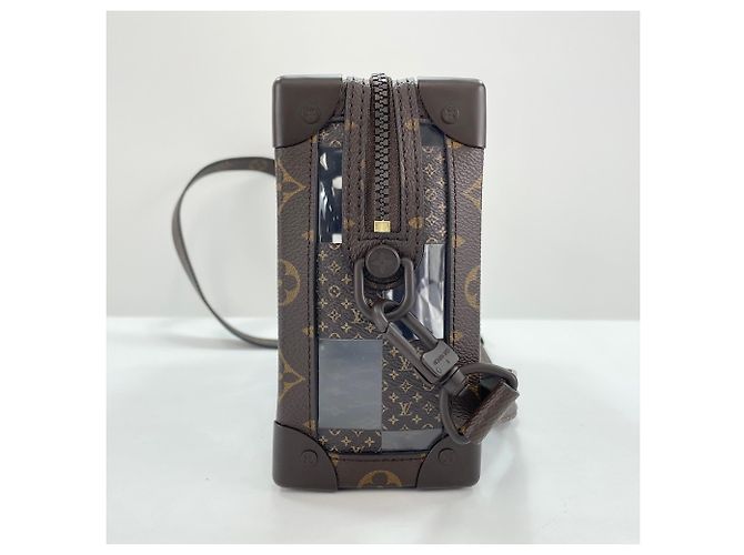 Sac à bandoulière Louis Vuitton Slim Soft Trunk Marron - vue 6