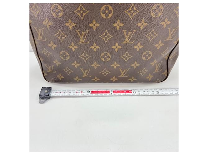 Borsa Louis Vuitton Looping GM Marrone - vista 4