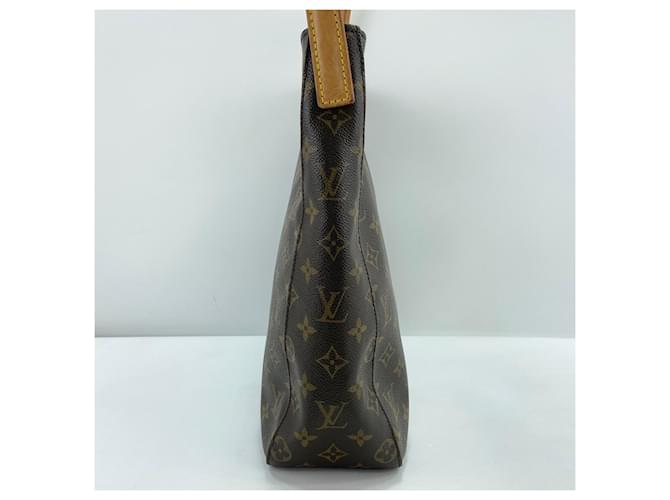 Borsa Louis Vuitton Looping GM Marrone - vista 6
