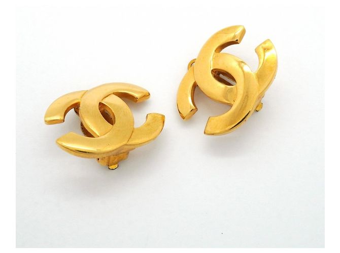 Orecchini a clip placcati oro Chanel D'oro - vista 2