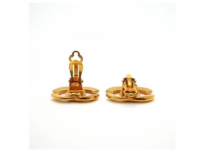 Orecchini a clip placcati oro Chanel D'oro - vista 3