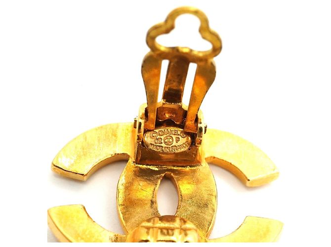 Orecchini a clip placcati oro Chanel D'oro - vista 4