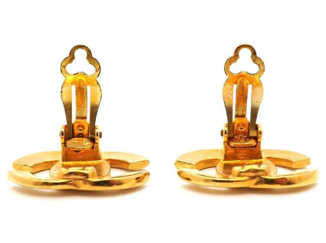 Orecchini a clip placcati oro Chanel D'oro - vista 6