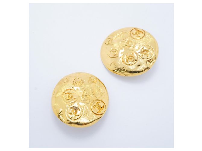 Orecchini a clip Chanel placcati in oro D'oro - vista 2
