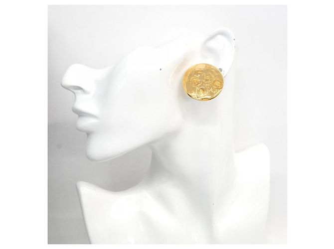 Orecchini a clip Chanel placcati in oro D'oro - vista 5
