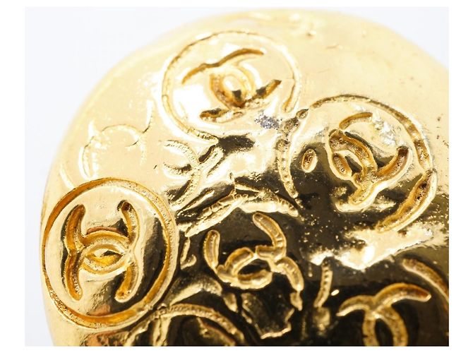 Orecchini a clip Chanel placcati in oro D'oro - vista 6