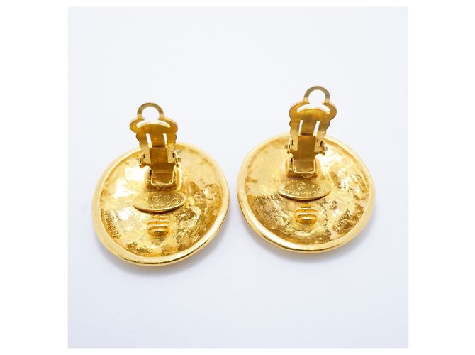 Orecchini a clip Chanel placcati in oro D'oro - vista 7