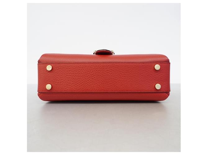Borsa Gucci Interlocking G Rosso - vista 3