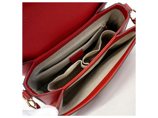 Borsa Gucci Interlocking G Rosso - vista 4