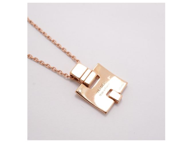 Hermès Collar Hermes Eileen Dorado Crudo - vista 2