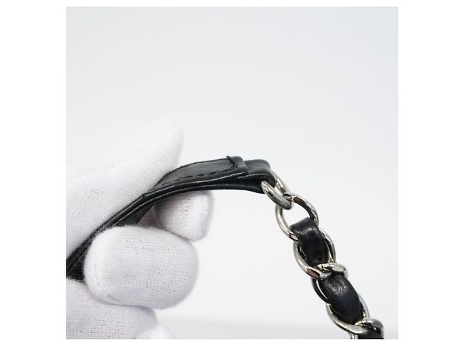 Borsa Tote Chanel Matelassé Chain Nero - vista 10