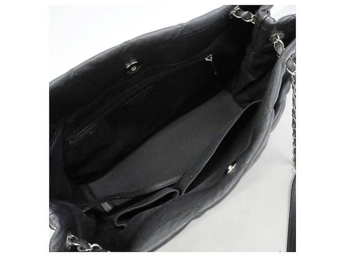 Borsa Tote Chanel Matelassé Chain Nero - vista 4