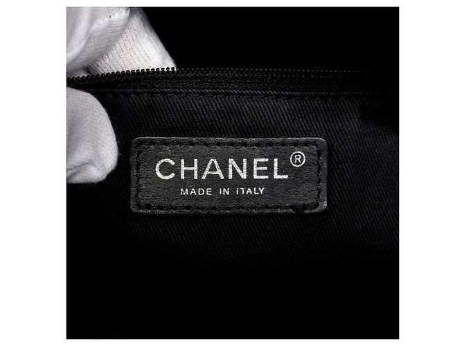Borsa Tote Chanel Matelassé Chain Nero - vista 5