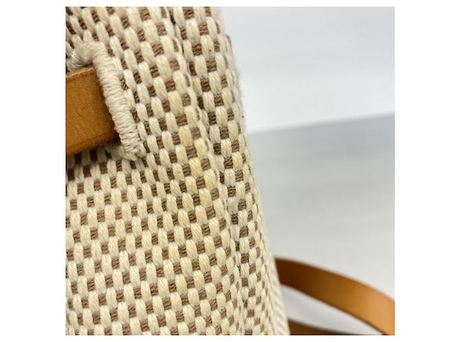 Hermès Zaino Hermes Herbag Ad PM in Natural - vista 10
