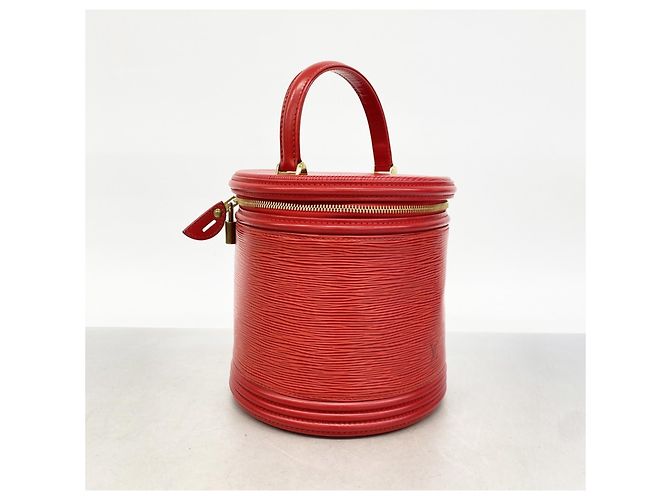 Borsa Louis Vuitton Epi Cannes Rosso - vista 2
