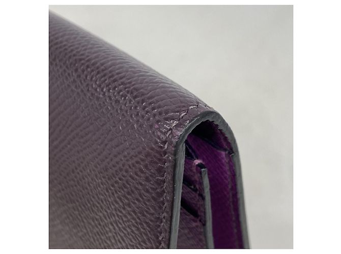 Hermès Hermes Long Wallet Bearn Soufflet Verso Bordeaux - Ansicht 5