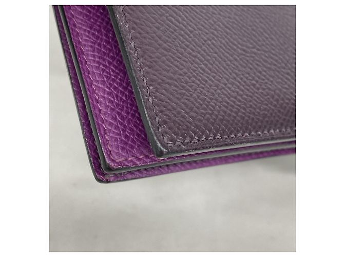 Hermès Hermes Long Wallet Bearn Soufflet Verso Bordeaux - Ansicht 6