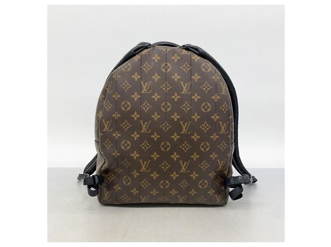Zaino Louis Vuitton Monogram Palm Springs MM Marrone - vista 11