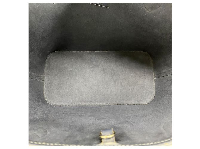 Borsa Tote Louis Vuitton Epi Neverfull MM Blu navy - vista 4