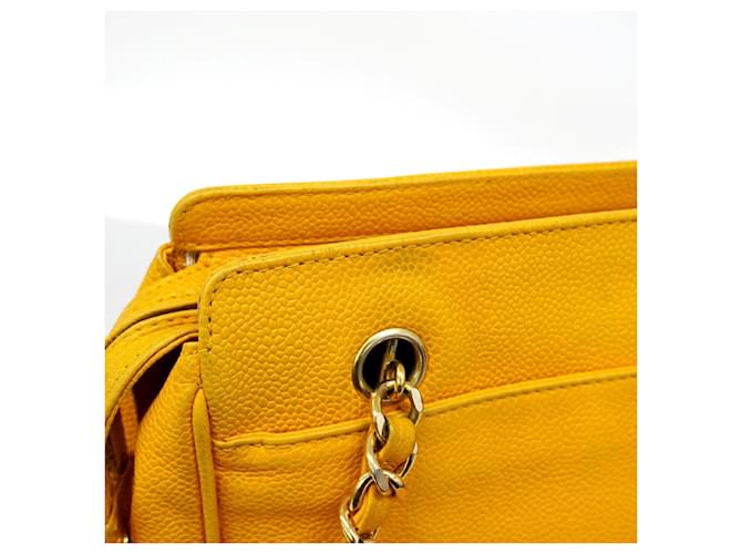 Borsa a Spalla Chanel Triple Coco Giallo - vista 10