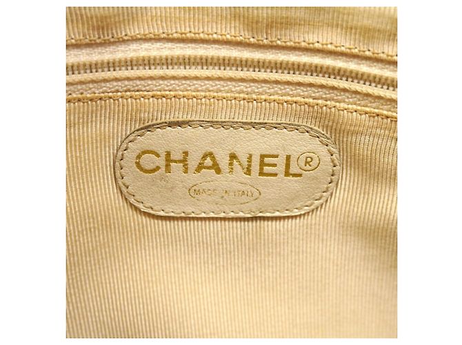 Borsa a Spalla Chanel Triple Coco Giallo - vista 5