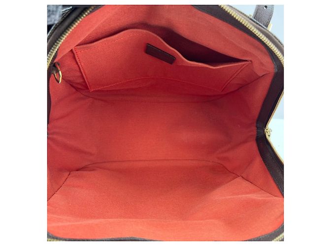 Borsa a Spalla Louis Vuitton Belem MM Marrone - vista 12