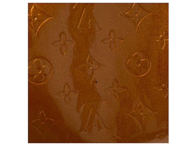 Borsa Louis Vuitton Monogram Vernis Houston Bronzo Monogramma - vista 12