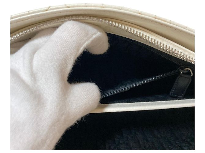 Borsa Christian Dior Lady Bianco - vista 10