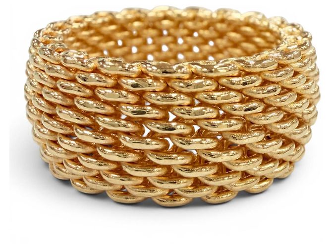 Tiffany & Co Anello Tiffany Somerset in oro giallo D'oro - vista 2