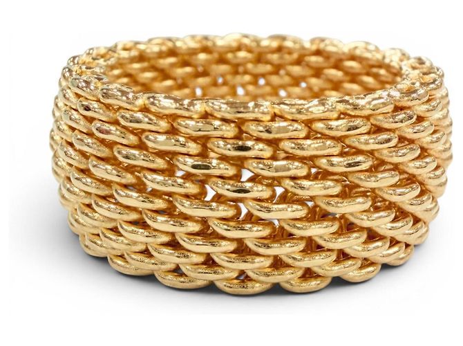 Tiffany & Co Anello Tiffany Somerset in oro giallo D'oro - vista 4