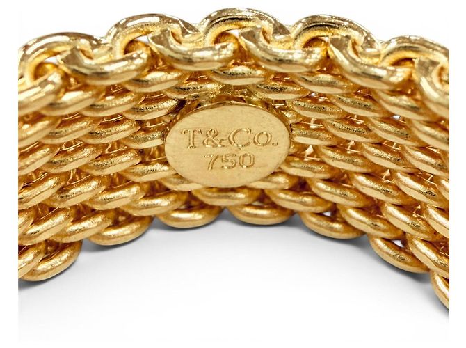 Tiffany & Co Anello Tiffany Somerset in oro giallo D'oro - vista 6
