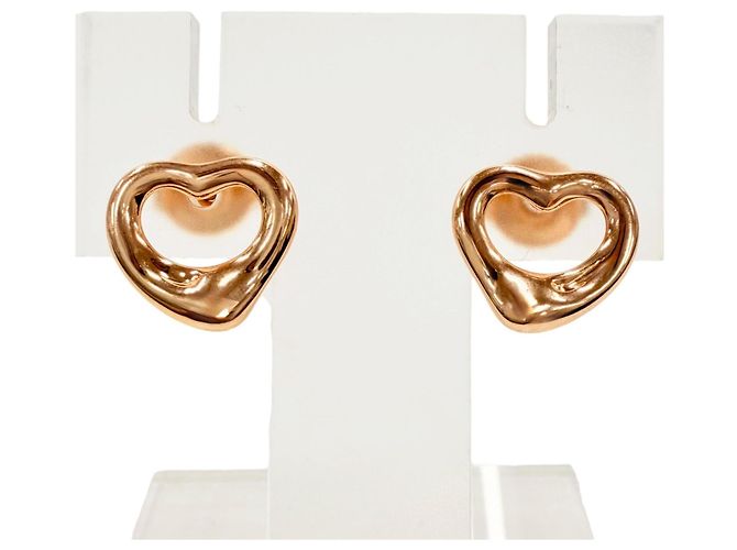 Orecchini a lobo Open Heart in oro rosa Tiffany & Co. D'oro - vista 3