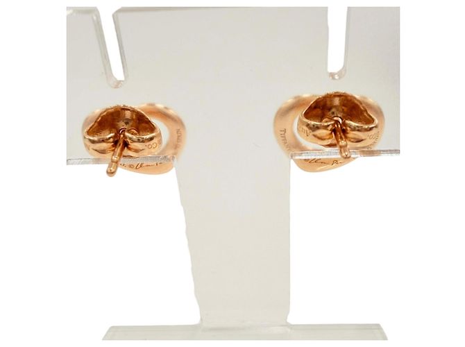 Orecchini a lobo Open Heart in oro rosa Tiffany & Co. D'oro - vista 5