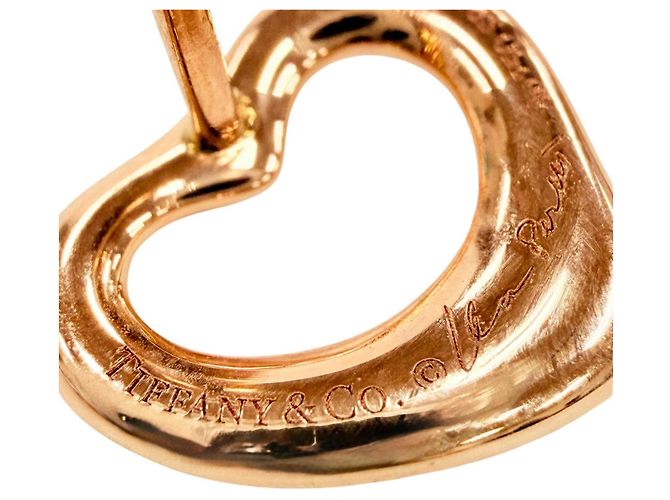 Orecchini a lobo Open Heart in oro rosa Tiffany & Co. D'oro - vista 8