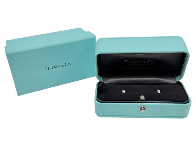 Orecchini a lobo in oro rosa e diamanti Tiffany & Co. D'oro - vista 2