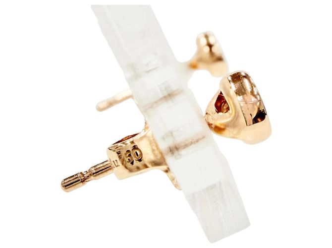 Orecchini a lobo in oro rosa e diamanti Tiffany & Co. D'oro - vista 5