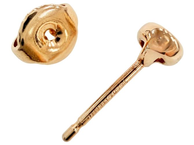 Orecchini a lobo in oro rosa e diamanti Tiffany & Co. D'oro - vista 6