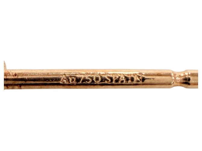 Orecchini a lobo in oro rosa e diamanti Tiffany & Co. D'oro - vista 7