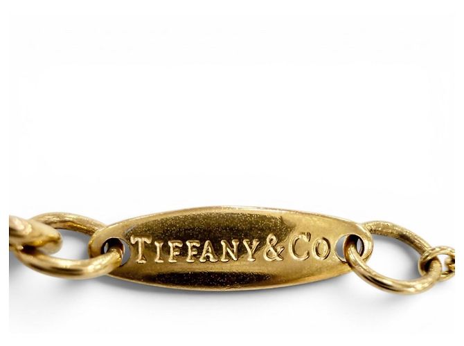 Tiffany & Co Collana con pendente Tiffany Open Heart D'oro - vista 7