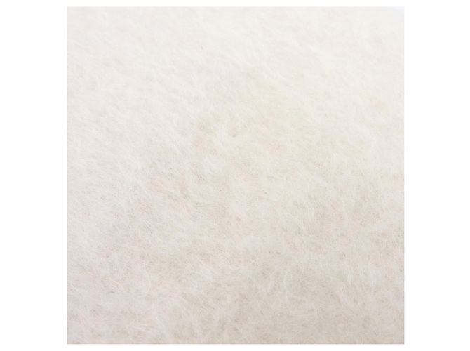 Echarpe de lã e mohair marfim Loewe Cru - vista 6
