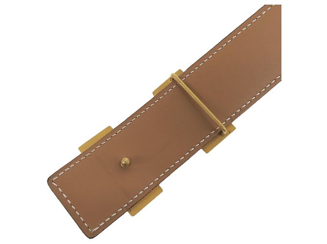 Hermès Hermes Vintage 1995 Constance Ledergürtel Reversibel Schwarz - Ansicht 7