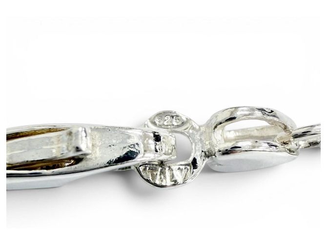 Tiffany & Co Collier Tiffany Vintage Puff Heart Argenté - vue 7